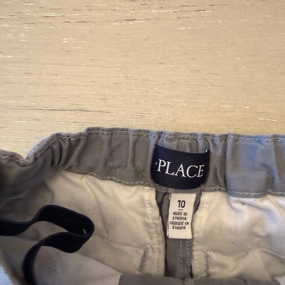 Place Light Gray Adjustable Waist Pants Sz 10 - Picture 4 of 6